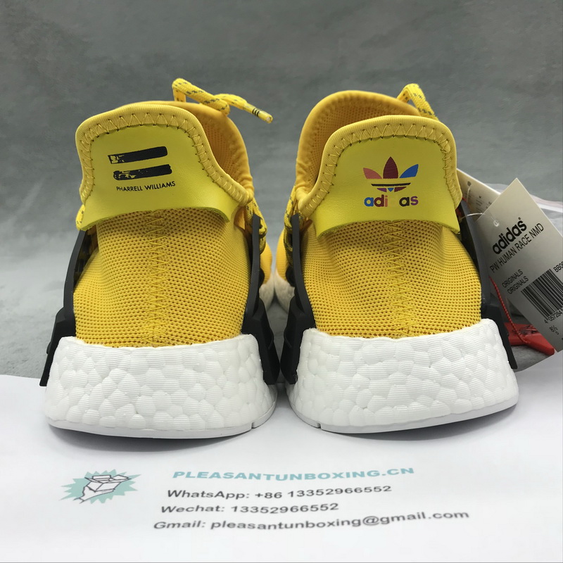 Authentic AD Human Race NMD x Pharrell Williams Yellow GS